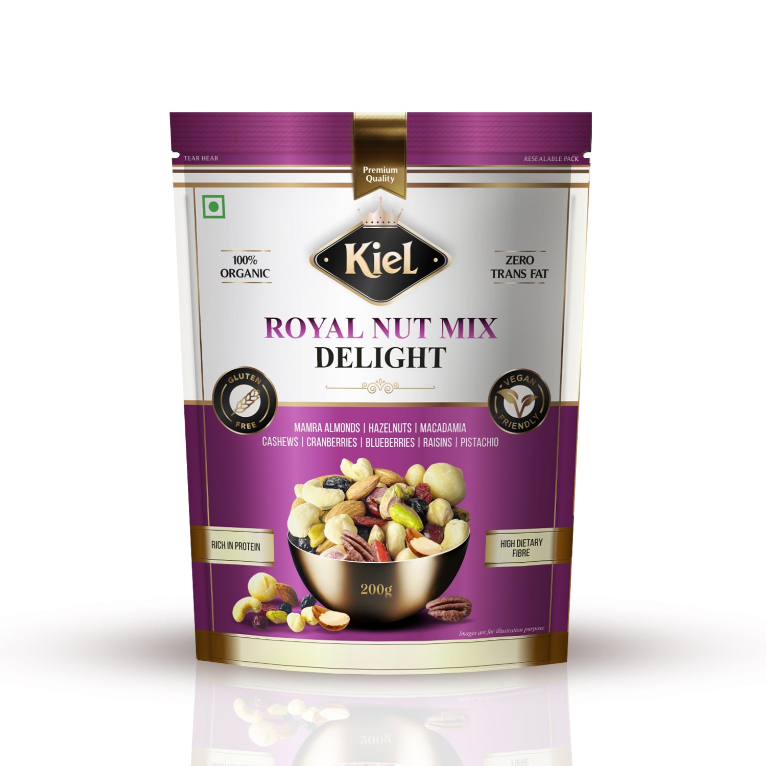 Kiel Berry Mix Delight Pack of 200 Gram