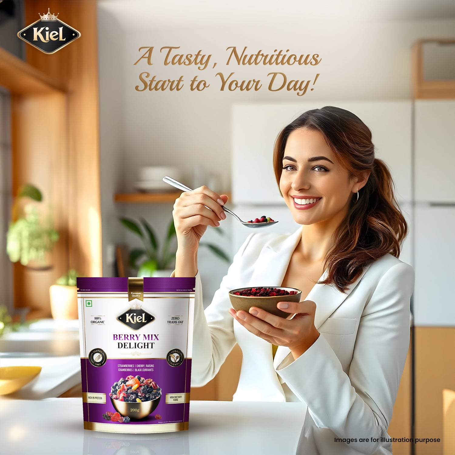 Kiel Berry Mix Delight Pack of 200 Gram