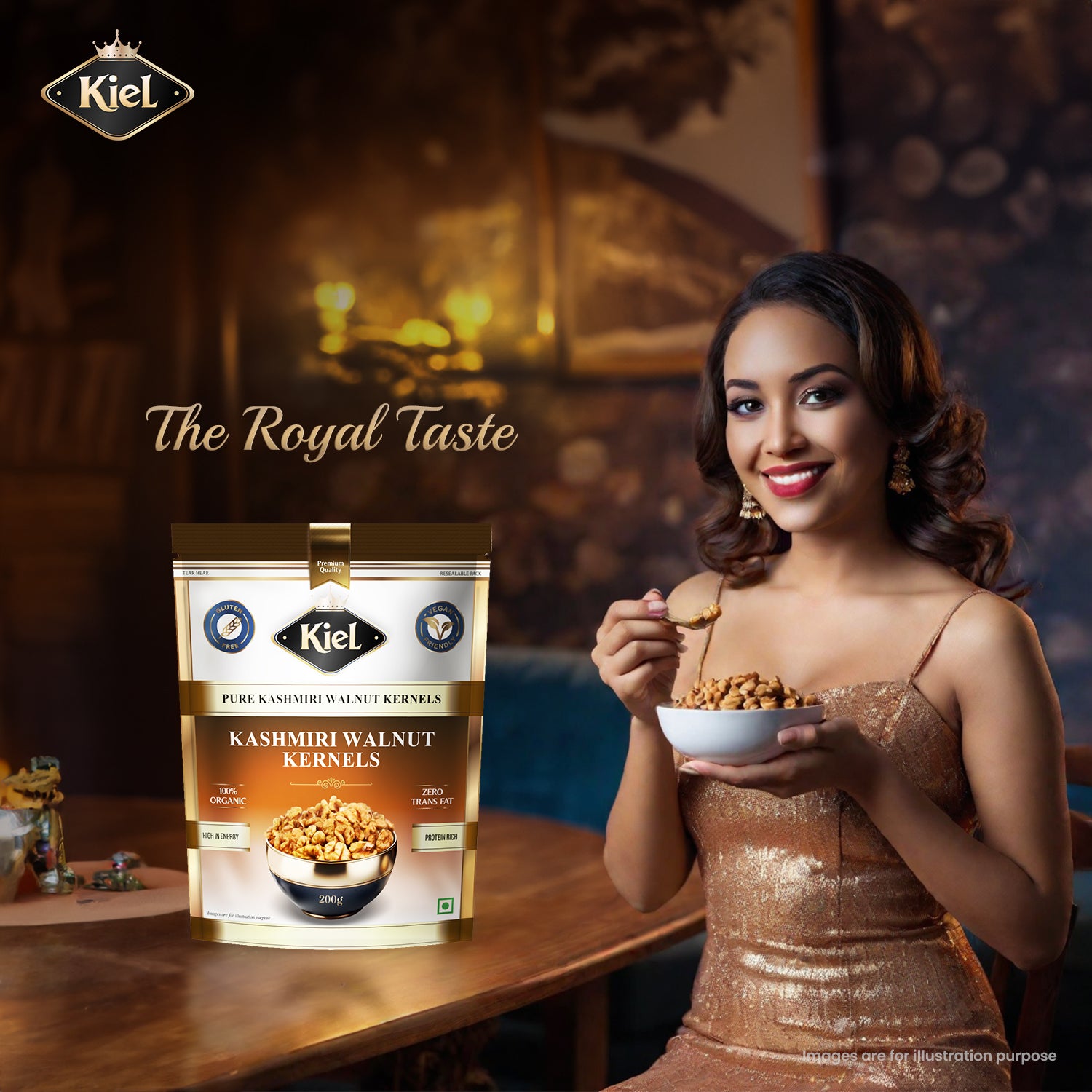 Kiel Pure Kashmiri Walnut Kernels