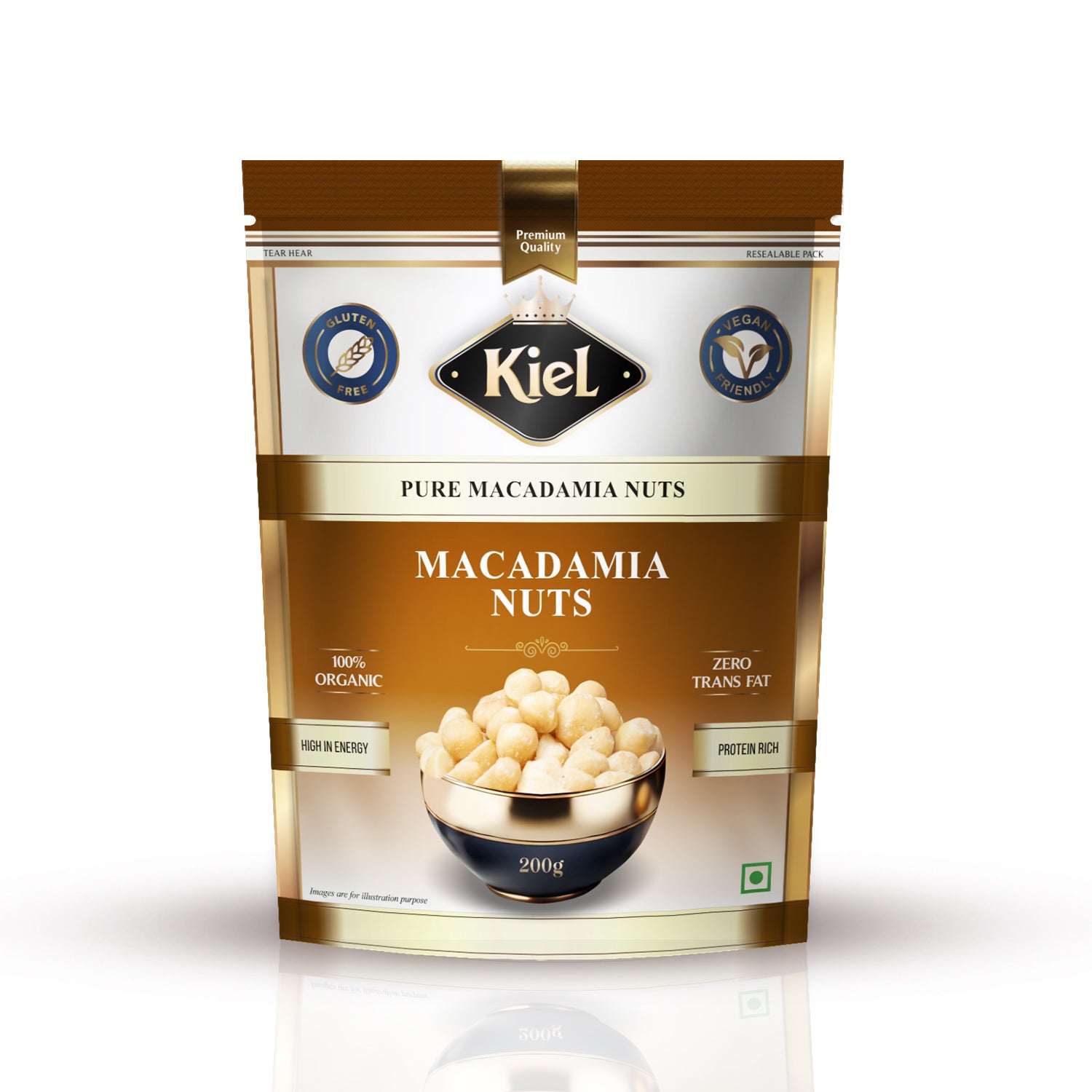 Kiel Pure Premium Macadamia Nuts