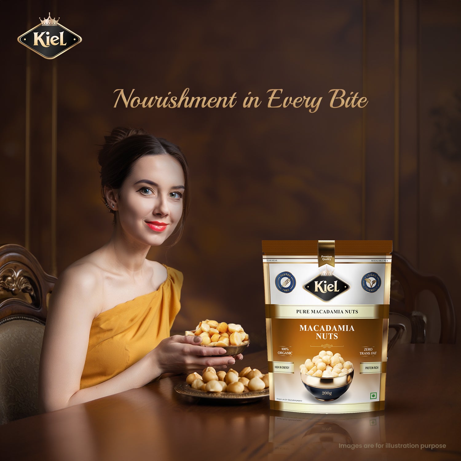 Kiel Pure Premium Macadamia Nuts