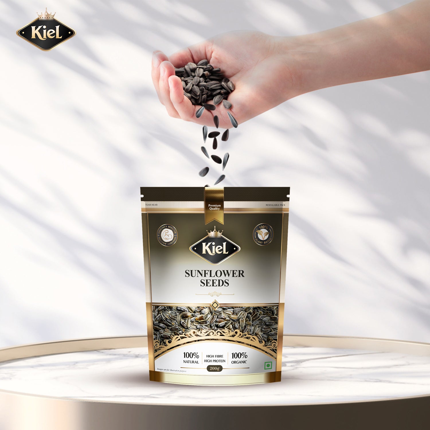 Kiel Premium Musk Melon Seeds Pack of 200 Gram