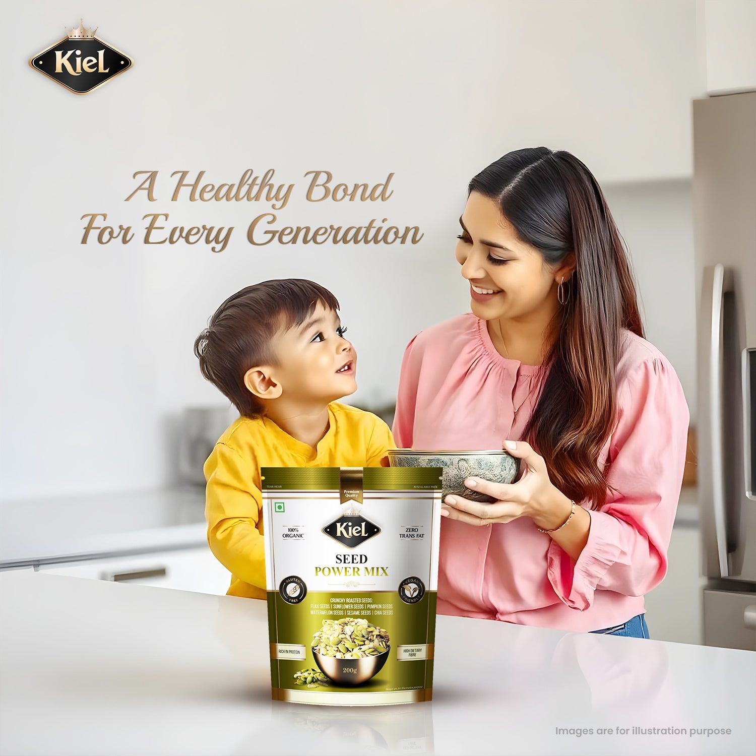 Kiel Seed Power Mix Pack of 200 Gram