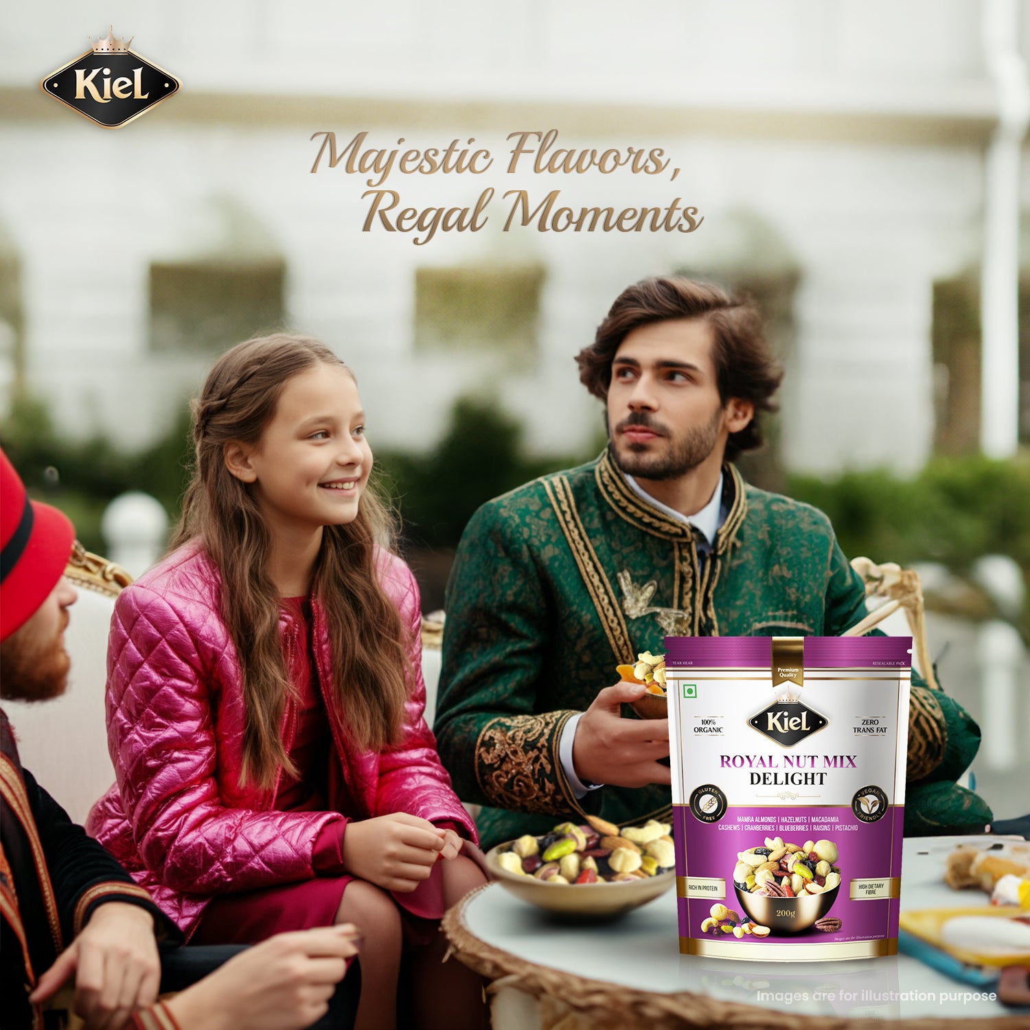 Kiel Royal Nut Mix Delight Travel Pack