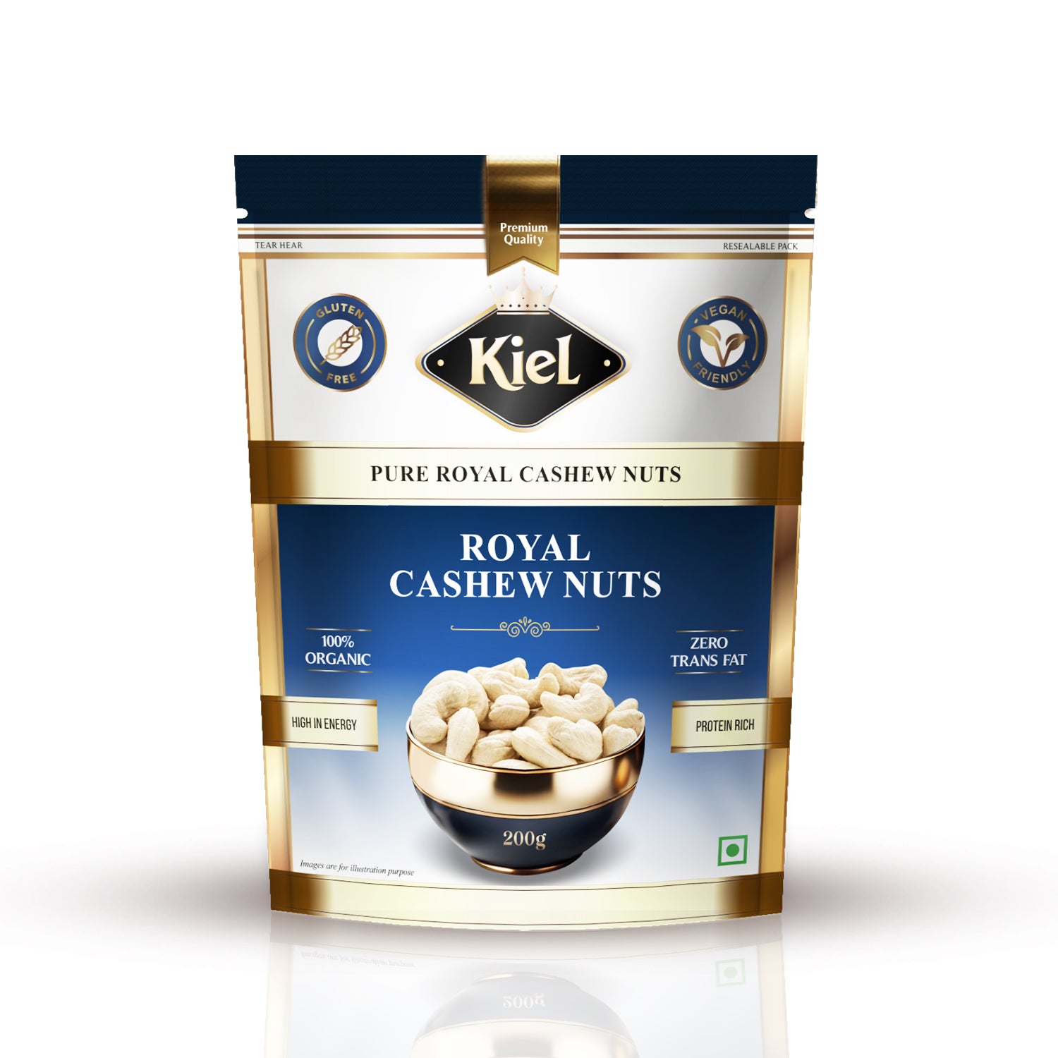 Kiel Pure Royal Cashew Nuts (W180)