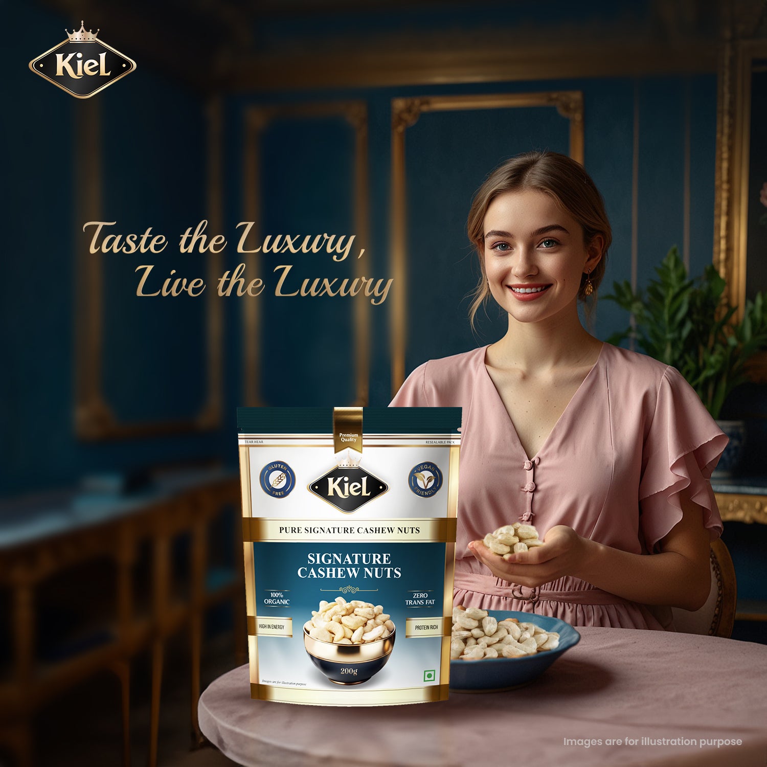 Kiel Pure Signature Cashew Nuts (W240)