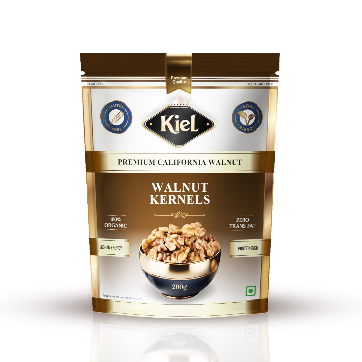Kiel Pure California Walnut Kernels